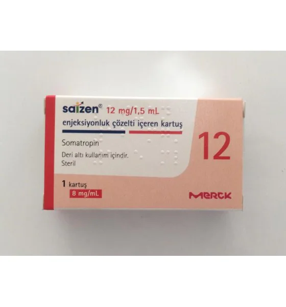 9 Somatropin 12 mg 1.5 ml Saizen Merck - Image 1